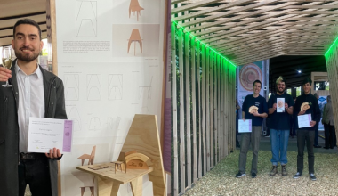 Estudiantes y egresado del Design Lab obtienen 1° y 3° lugar en la Semana de la Madera 2022