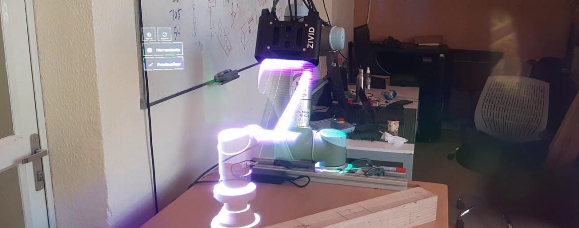 Colaboración humano-robot en carpintería: Método e interfaz para integración laboral en industria 4.0